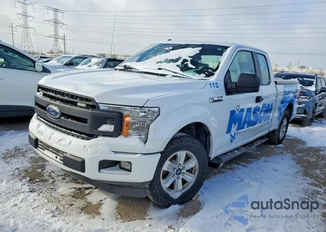 2019 Ford F150 Super Cab from USA, damaged, VIN 1FTEX1CBXKKE83010